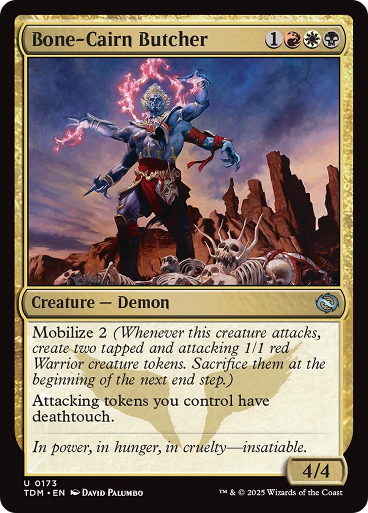 Image of Bone-Cairn Butcher [Tarkir: Dragonstorm]