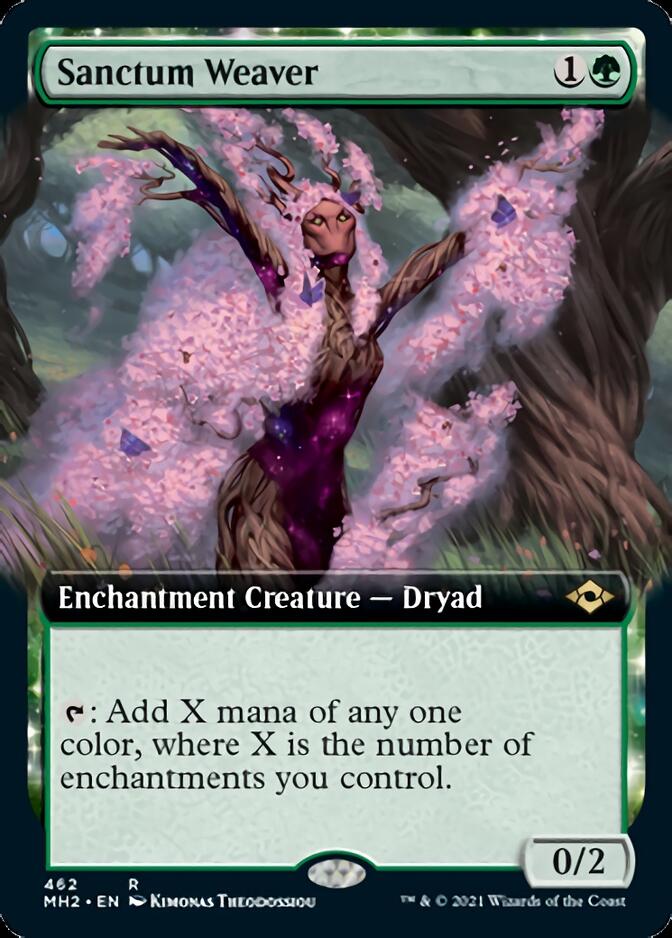 Image of Sanctum Weaver (Extended Art) [Modern Horizons 2]