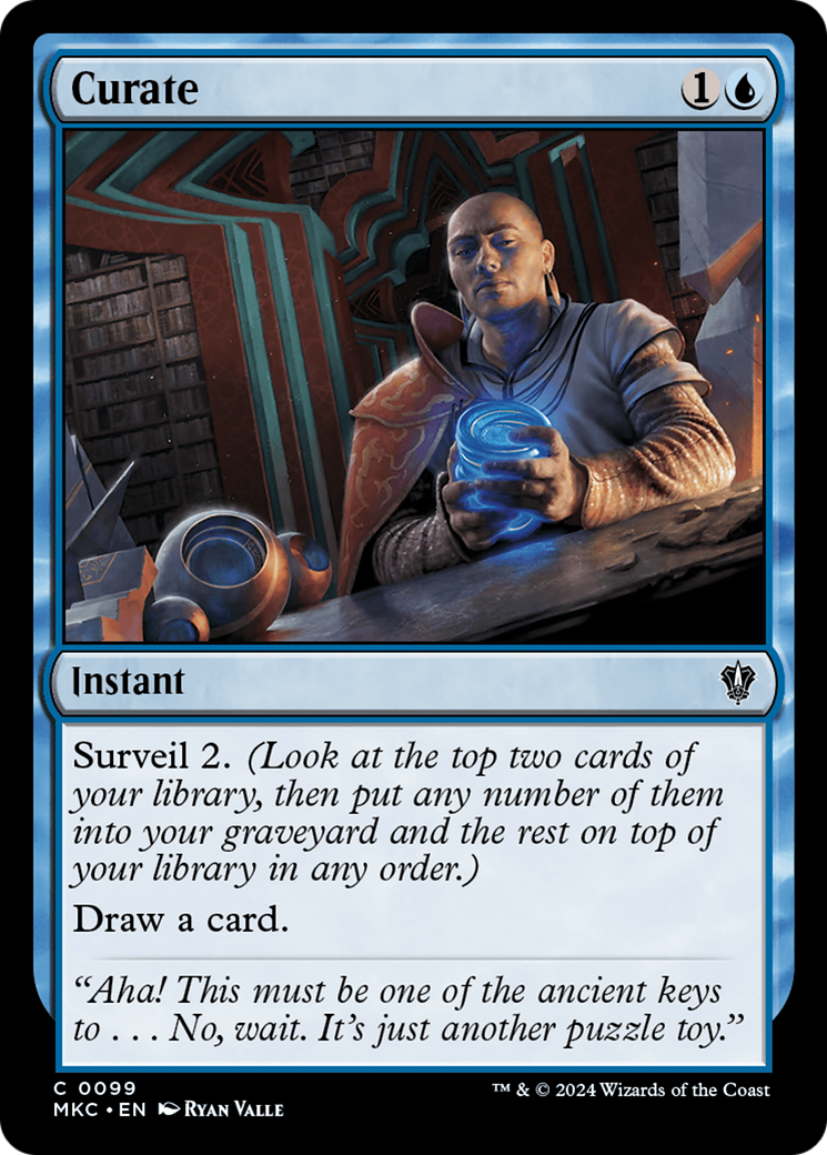 Image of Curate [Murders at Karlov Manor Commander]