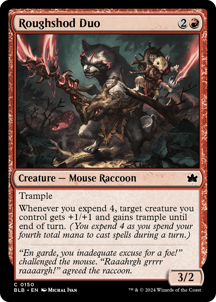 Image of Roughshod Duo [Bloomburrow]