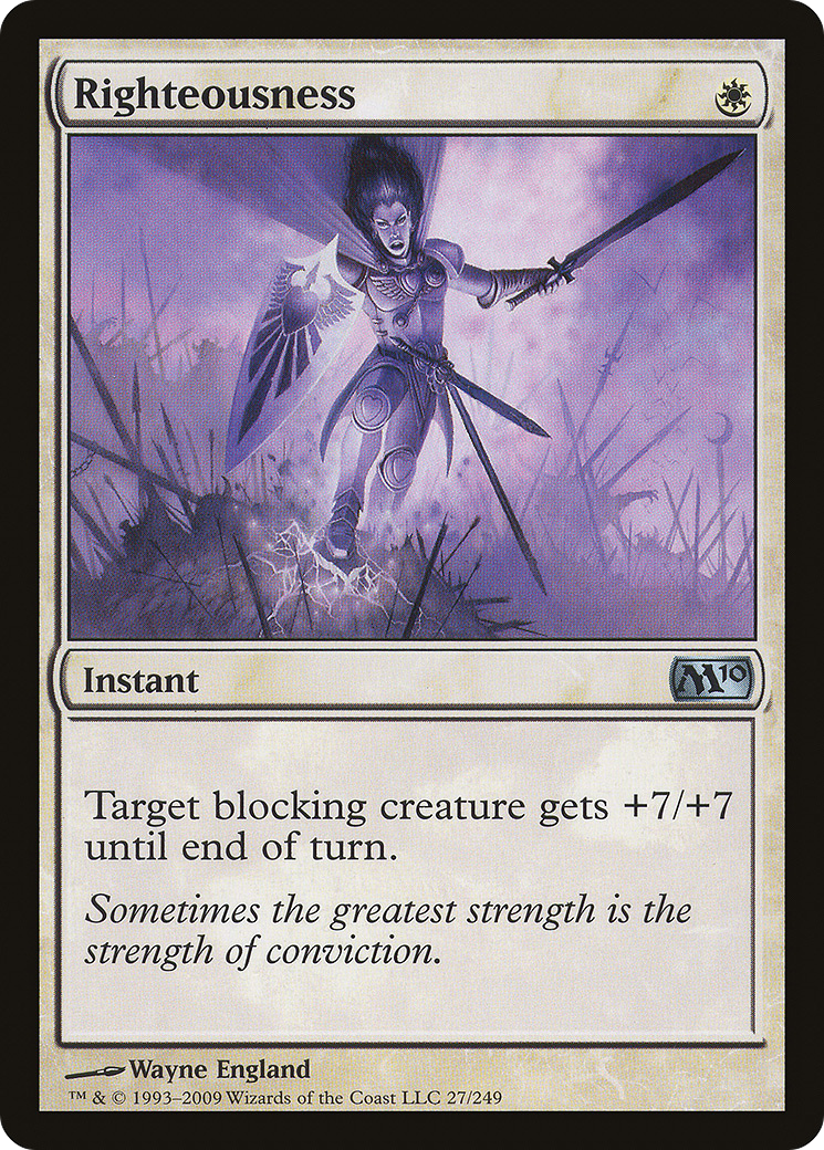 Image of Righteousness [Magic 2010]
