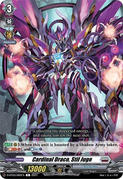 Image of Cardinal Draco, Stil Juge (D-BT03/082EN) [Advance of Intertwined Stars]