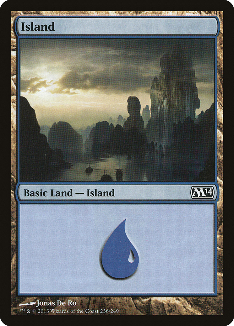 Image of Island (236) [Magic 2014]
