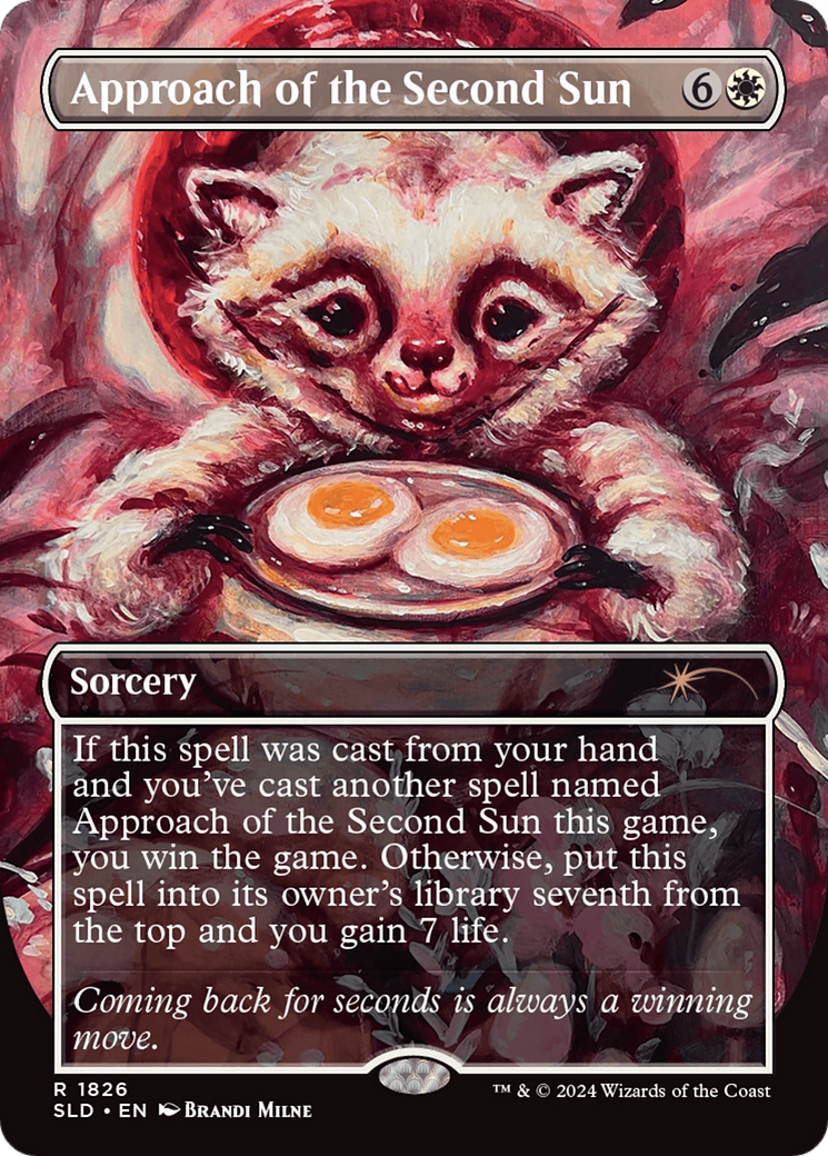 Image of Approach of the Second Sun (Rainbow Foil) [Secret Lair Drop Series]