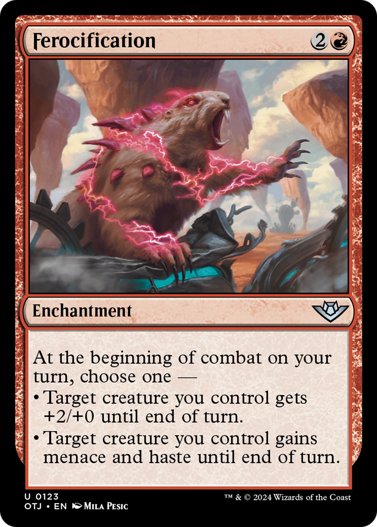 Image of Ferocification [Outlaws of Thunder Junction]