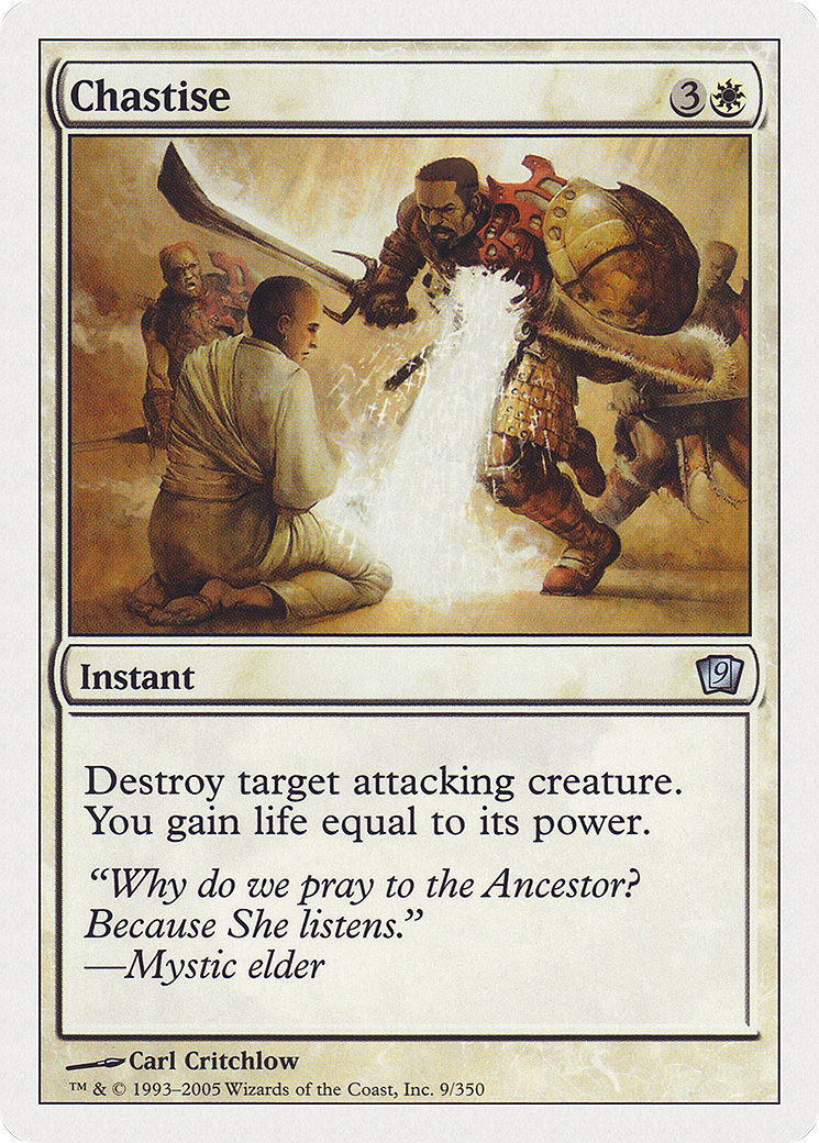 Image of Chastise [Ninth Edition]