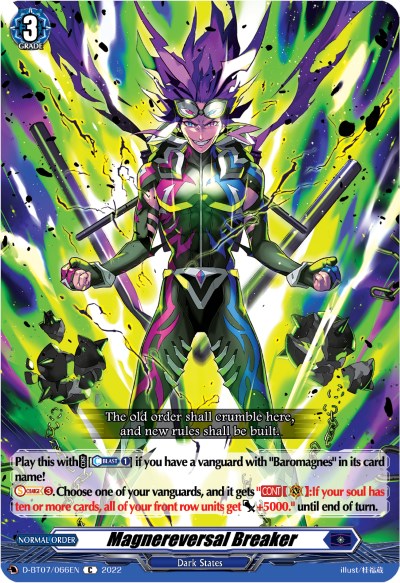 Image of Magnereversal Breaker (D-BT07/066EN) [Raging Flames Against Emerald Storm]