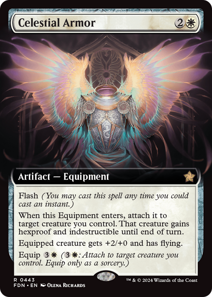 Image of Celestial Armor (Extended Art) [Foundations]