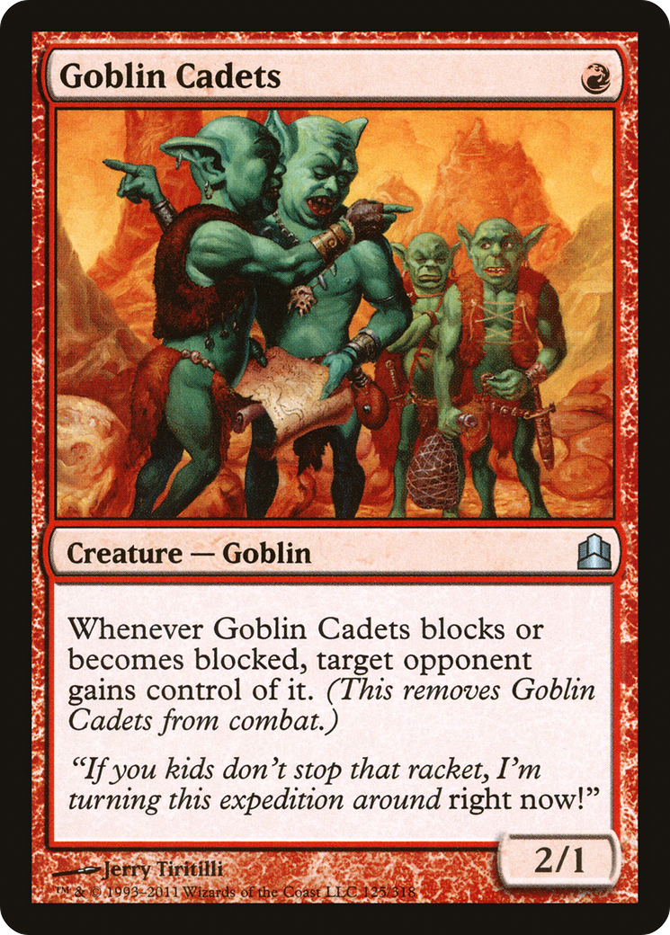 Image of Goblin Cadets [Commander 2011]