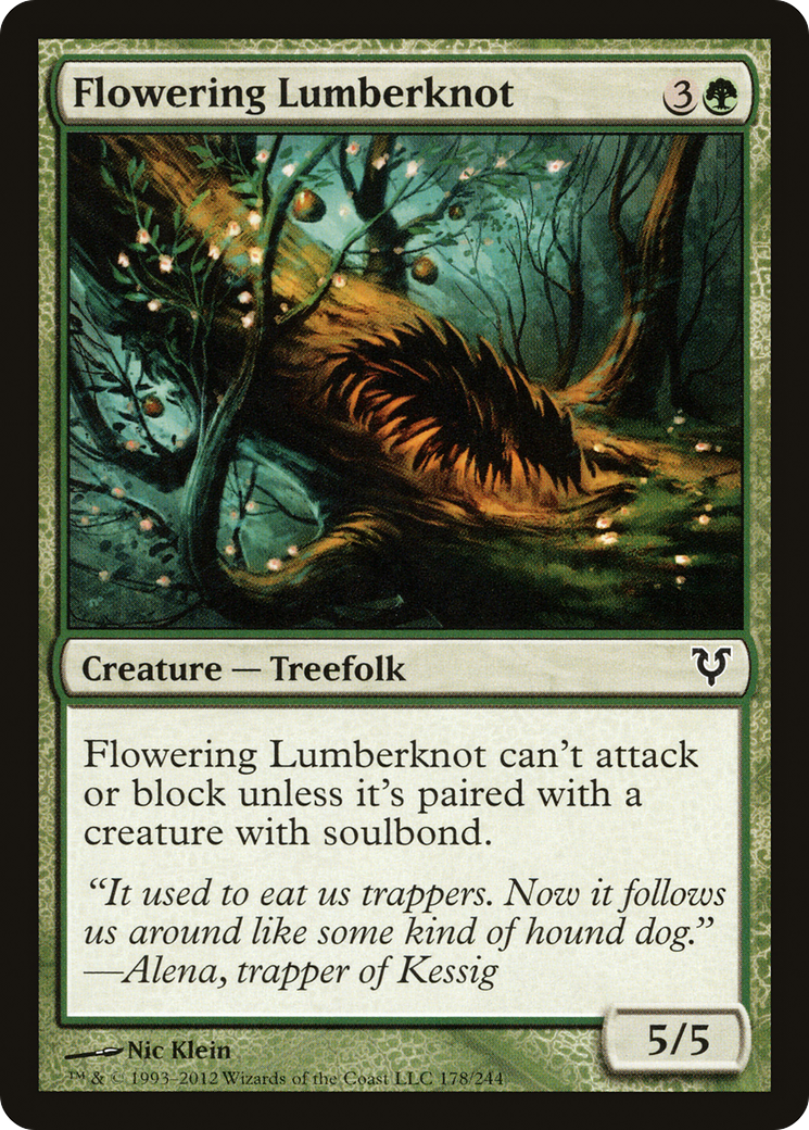 Image of Flowering Lumberknot [Avacyn Restored]