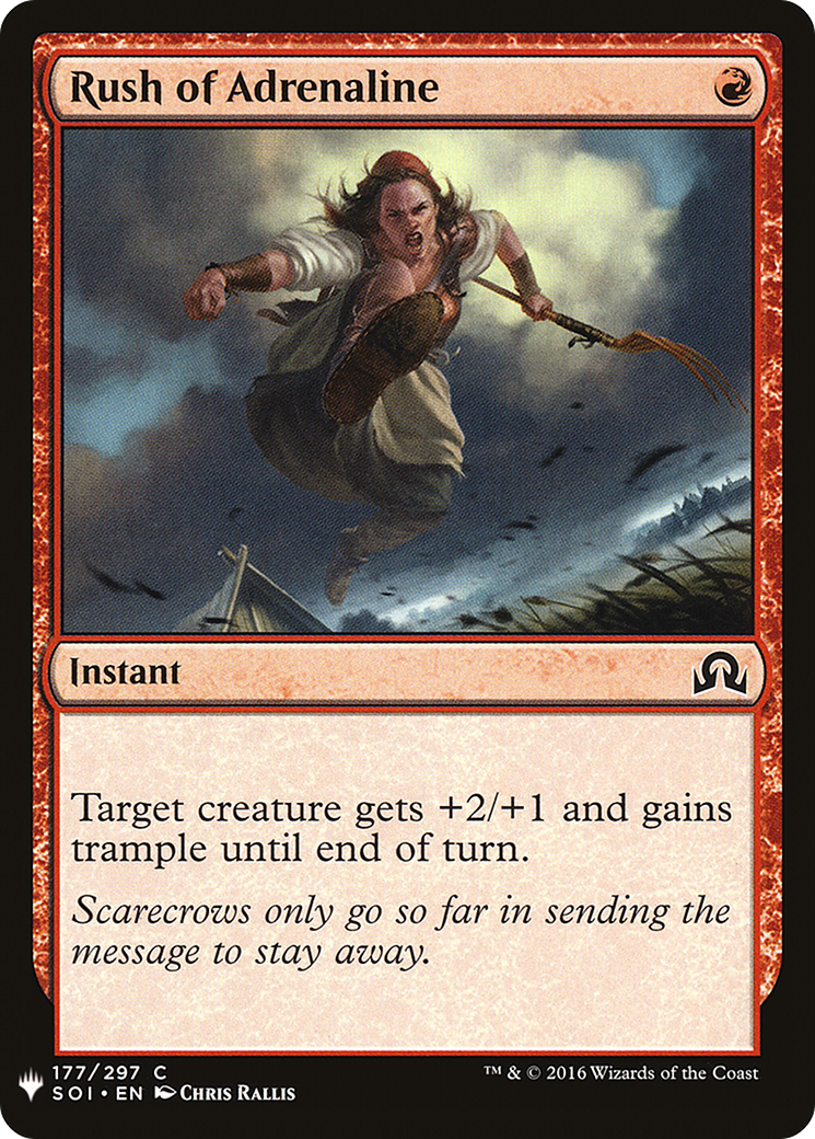 Image of Rush of Adrenaline [Mystery Booster]
