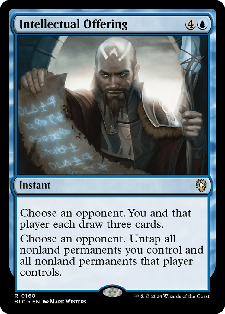 Image of Intellectual Offering [Bloomburrow Commander]