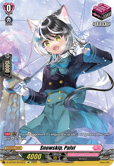 Image of Snowskip, Palvi (D-LBT02/SP35EN) [Lyrical Monasterio: It's a New School Term!]