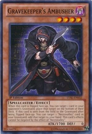 Image of Gravekeeper's Ambusher [LVAL-EN032] Common