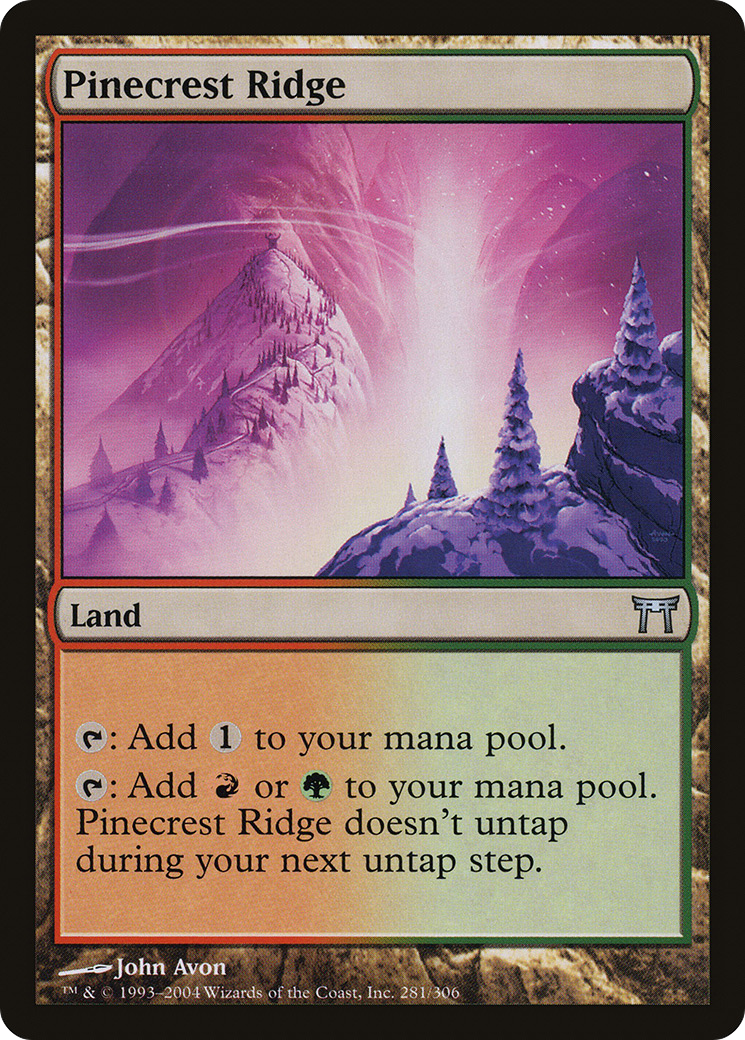 Image of Pinecrest Ridge [Champions of Kamigawa]