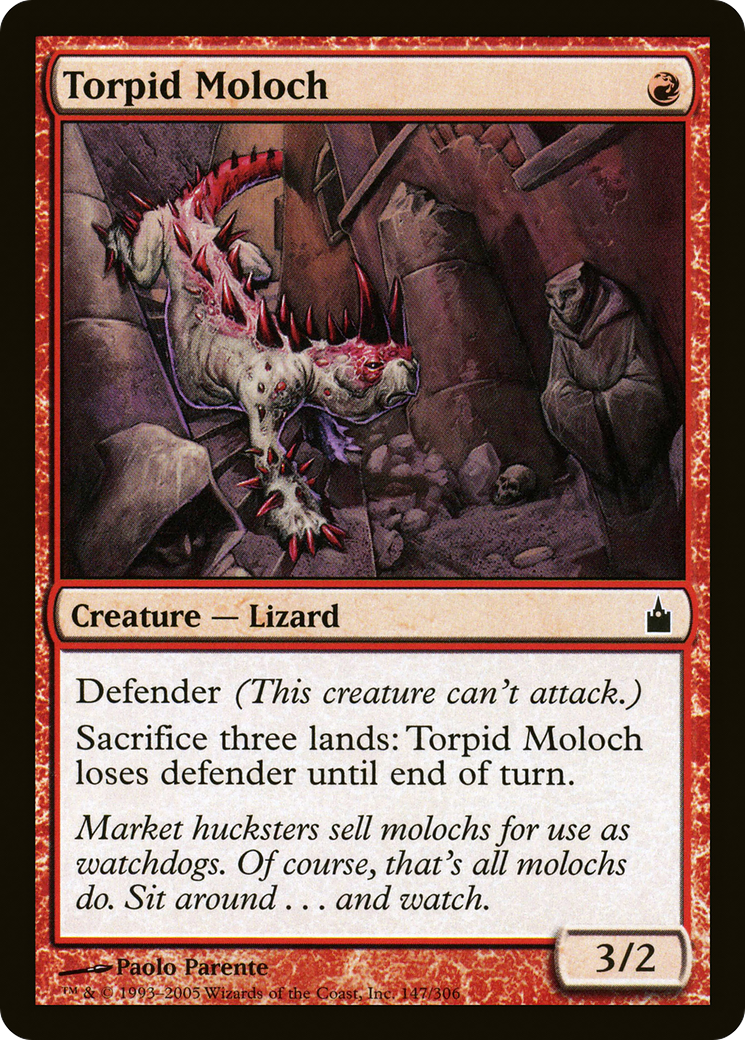 Image of Torpid Moloch [Ravnica: City of Guilds]