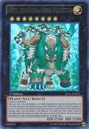 Alsei, the Sylvan High Protector [LVAL-EN052] Ultra Rare