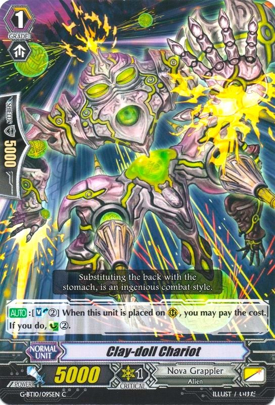 Image of Clay-doll Chariot (G-BT10/095EN) [Raging Clash of the Blade Fangs]