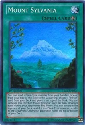 Image of Mount Sylvania [LVAL-EN063] Super Rare