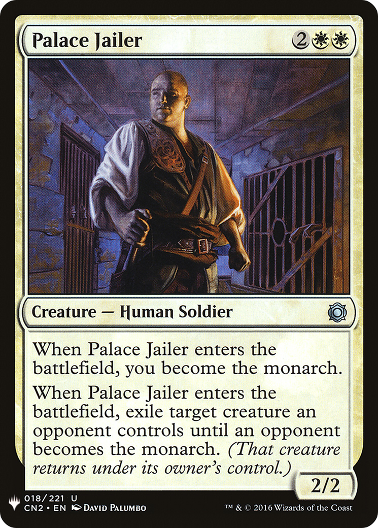 Image of Palace Jailer [Mystery Booster]
