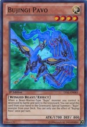 Image of Bujingi Pavo [LVAL-EN083] Super Rare