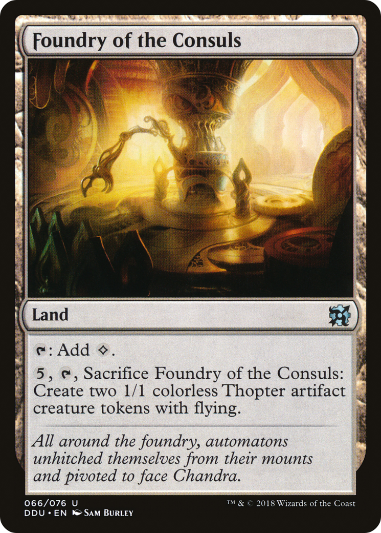 Image of Foundry of the Consuls [Duel Decks: Elves vs. Inventors]