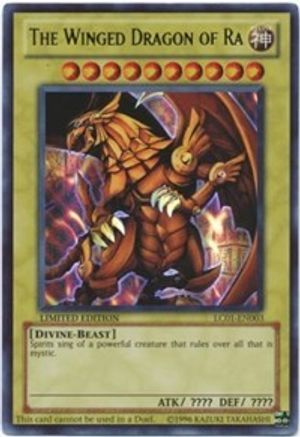 Image of The Winged Dragon of Ra [LC01-EN003] Ultra Rare