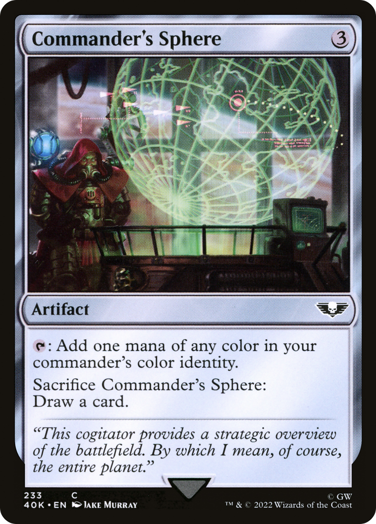 Image of Commander's Sphere (233) [Warhammer 40,000]