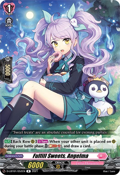 Image of Fulfill Sweets, Angelma (D-LBT01/052EN) [Lyrical Melody]