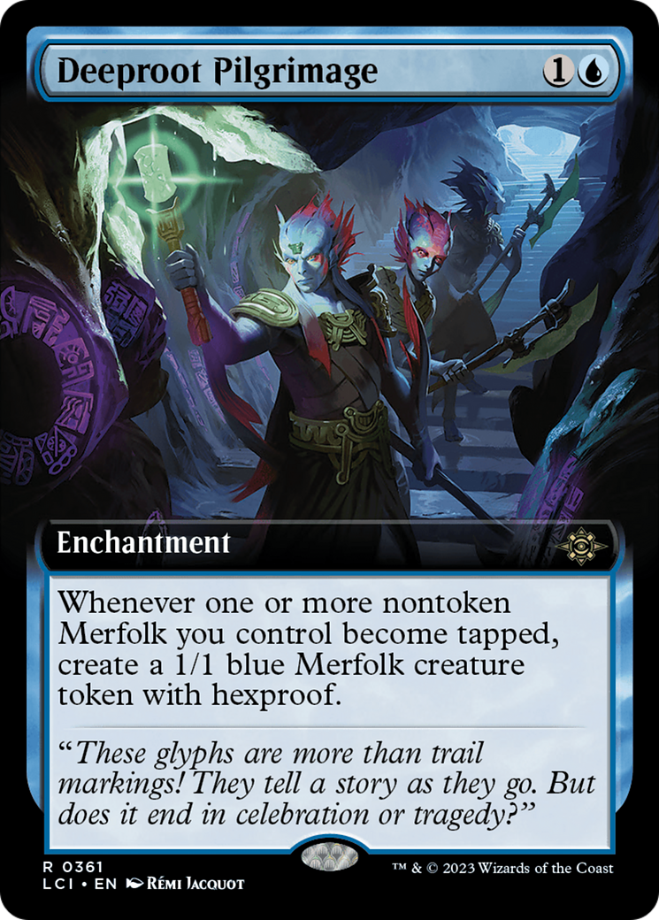 Image of Deeproot Pilgrimage (Extended Art) [The Lost Caverns of Ixalan]