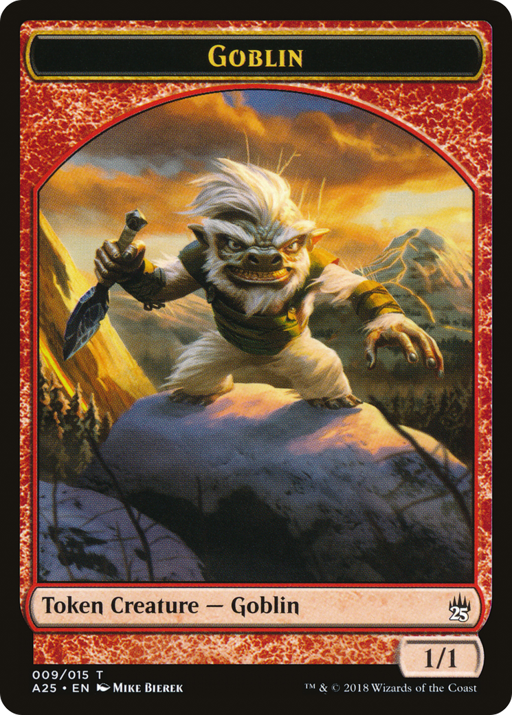 Image of Goblin Token [Masters 25 Tokens]