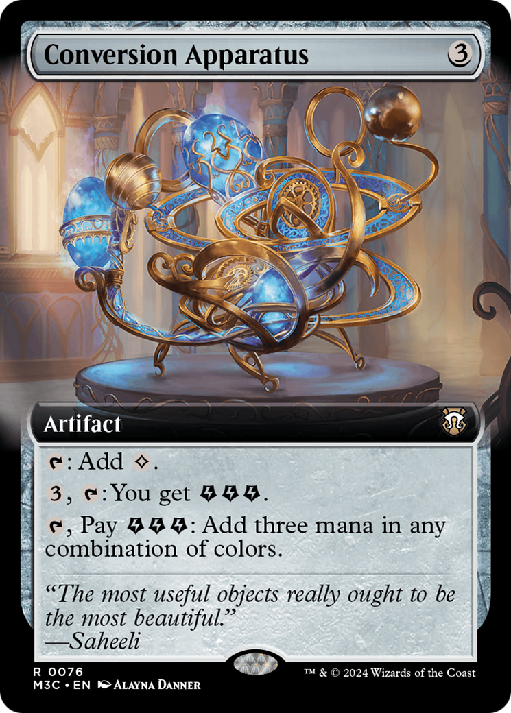 Image of Conversion Apparatus (Extended Art) [Modern Horizons 3 Commander]