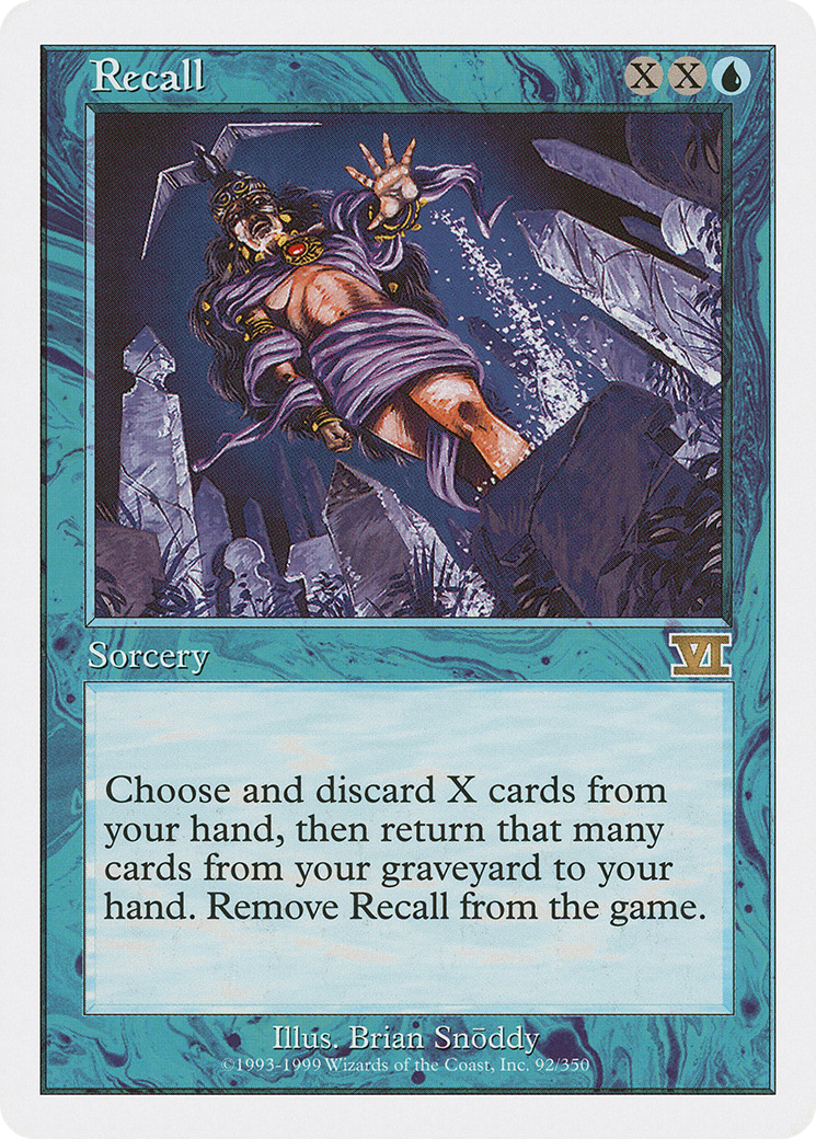 Image of Recall [Classic Sixth Edition]