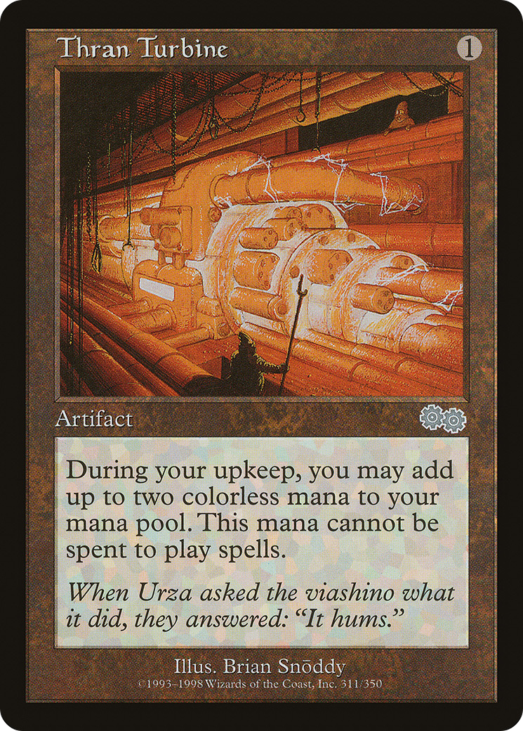 Image of Thran Turbine [Urza's Saga]