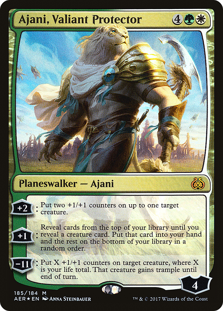 Image of Ajani, Valiant Protector [Aether Revolt]