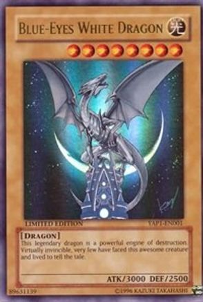 Image of Blue-Eyes White Dragon [YAP1-EN001] Ultra Rare