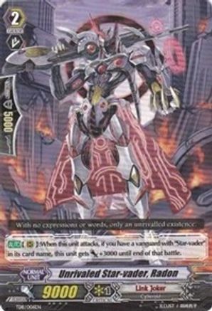 Unrivaled Star-vader, Radon (TRIAL DECK 11: STAR-VADER INVASION)