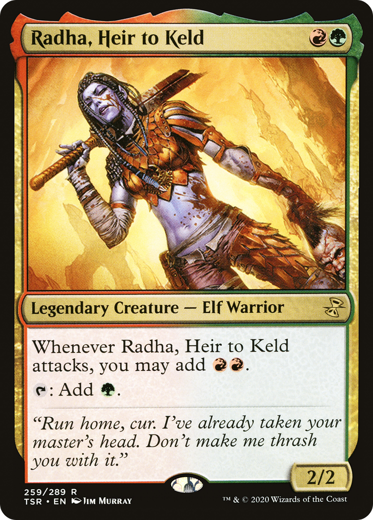 Image of Radha, Heir to Keld [Time Spiral Remastered]