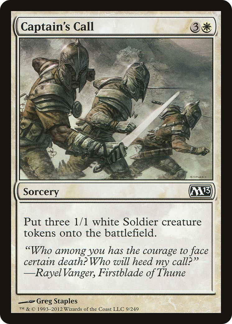 Image of Captain's Call [Magic 2013]