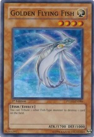 Image of Golden Flying Fish [PTDN-EN086] Super Rare
