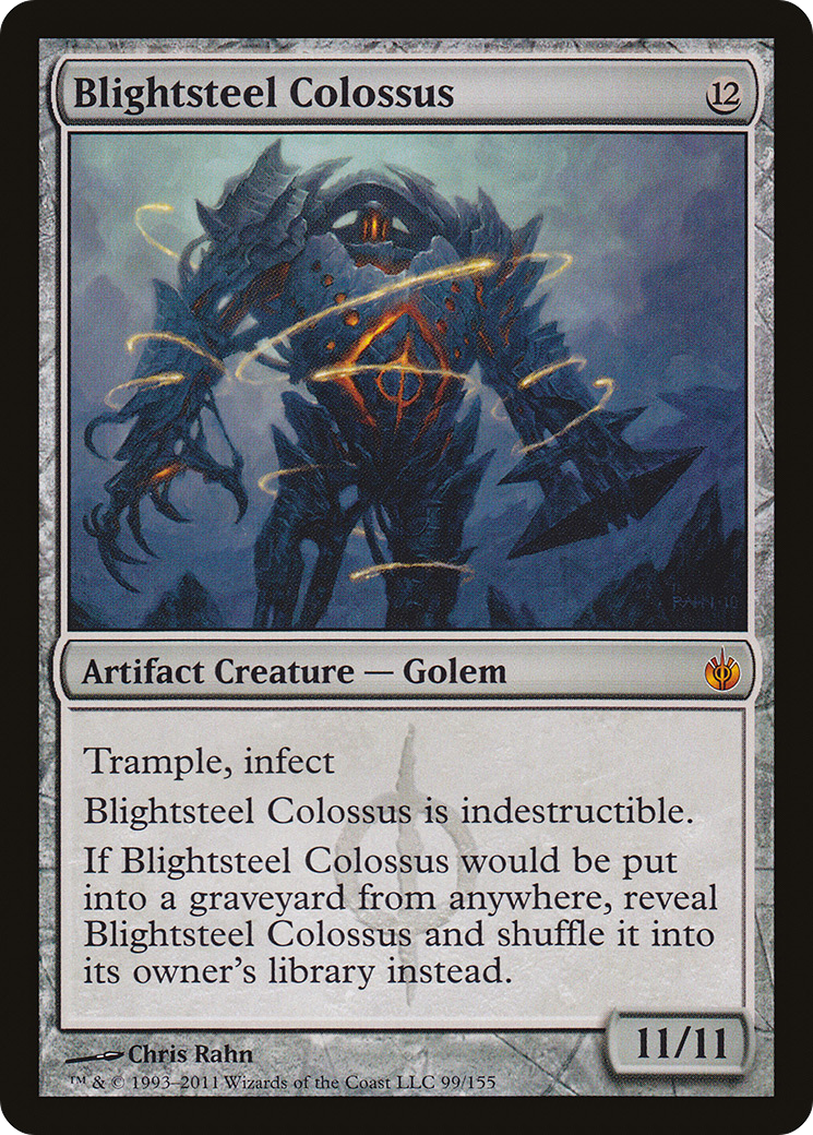 Image of Blightsteel Colossus [Mirrodin Besieged]