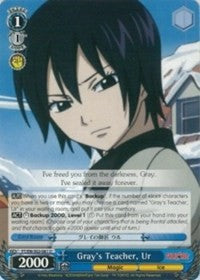 Image of Gray's Teacher, Ur (FT/EN-S02-081 U) [Fairy Tail ver.E]