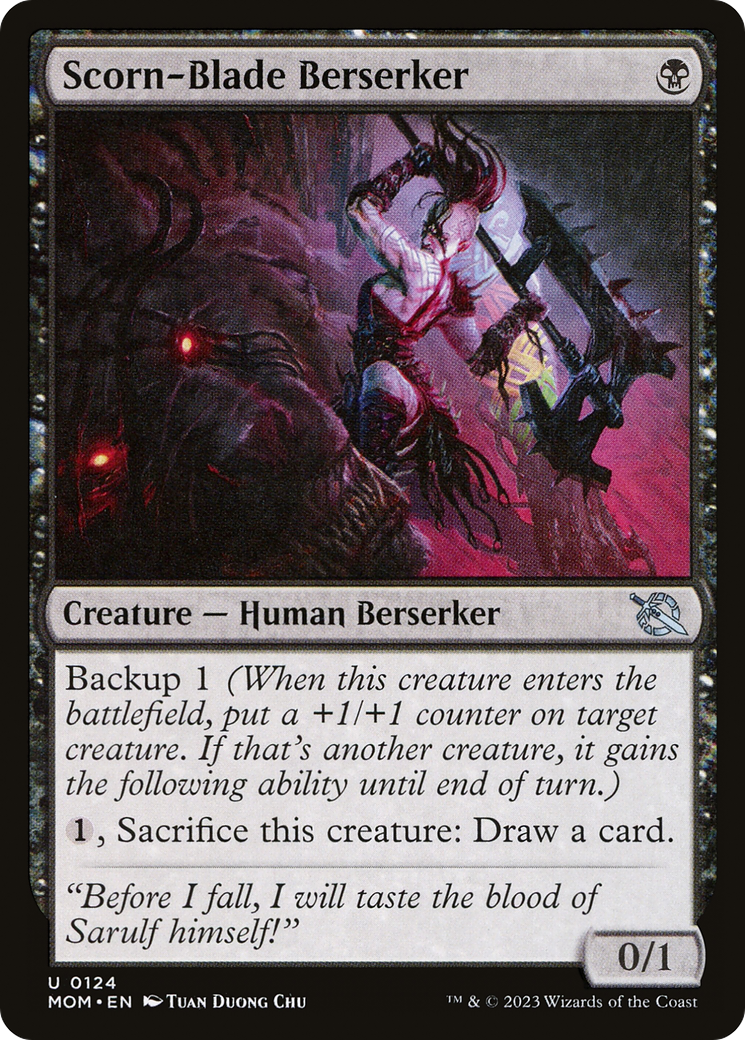 Image of Scorn-Blade Berserker [March of the Machine]