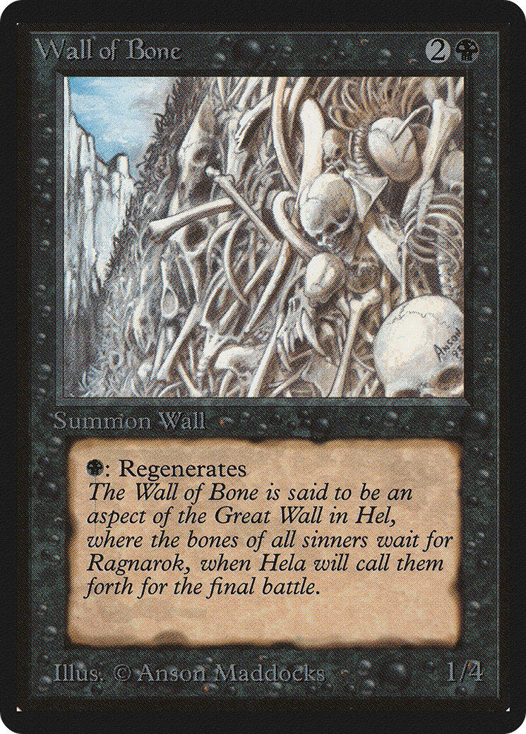 Image of Wall of Bone [Beta Edition]