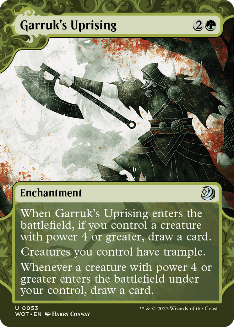 Image of Garruk's Uprising [Wilds of Eldraine: Enchanting Tales]