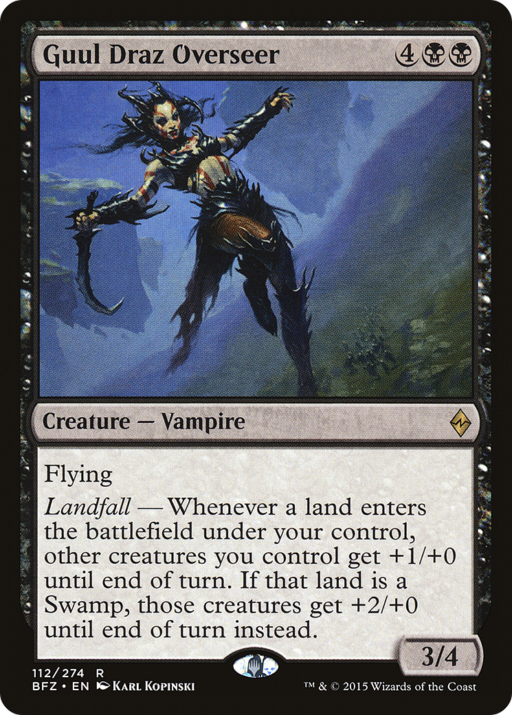 Image of Guul Draz Overseer [Battle for Zendikar]