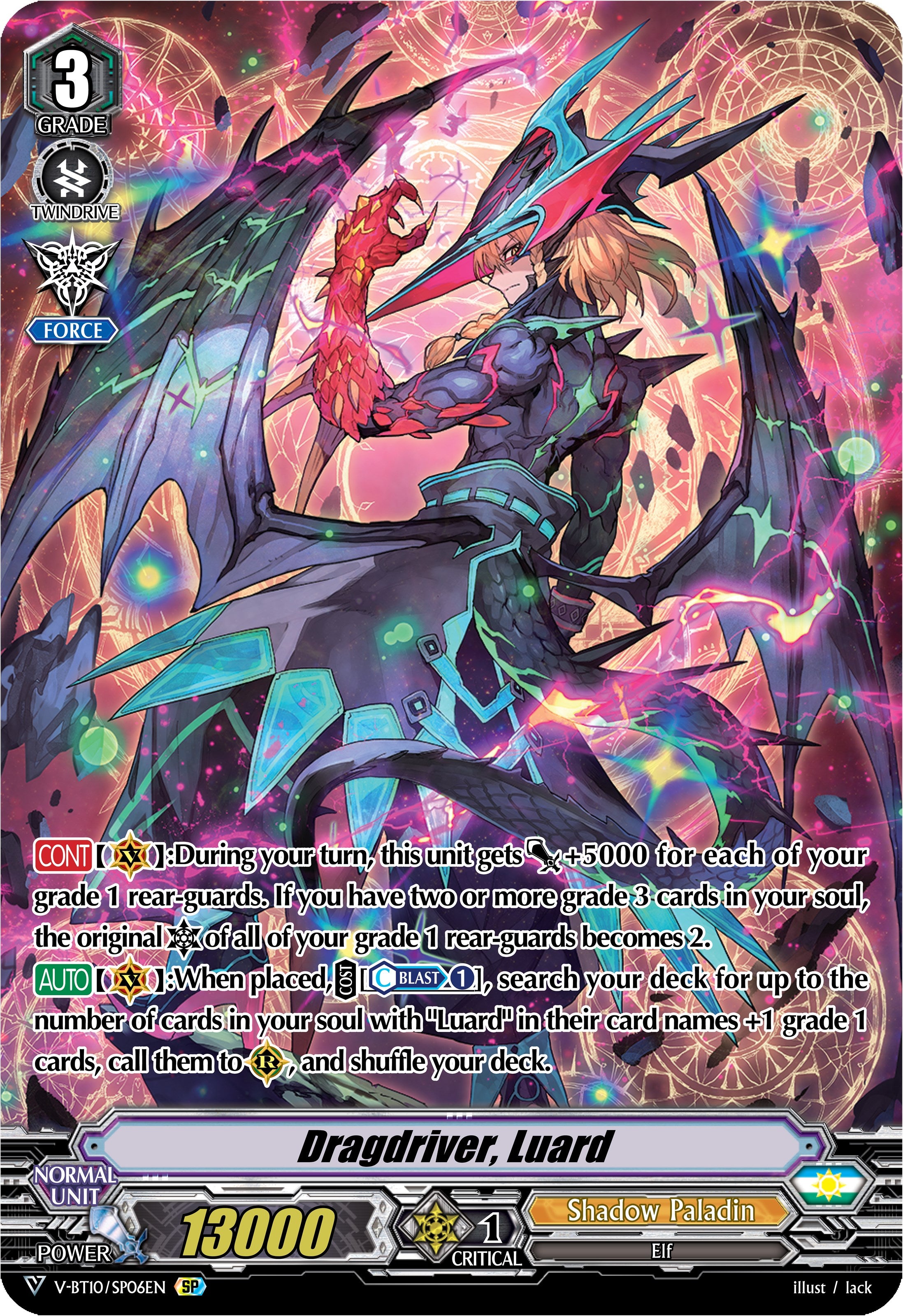 Image of Dragdriver, Luard (V-BT10/SP06EN) [Phantom Dragon Aeon]