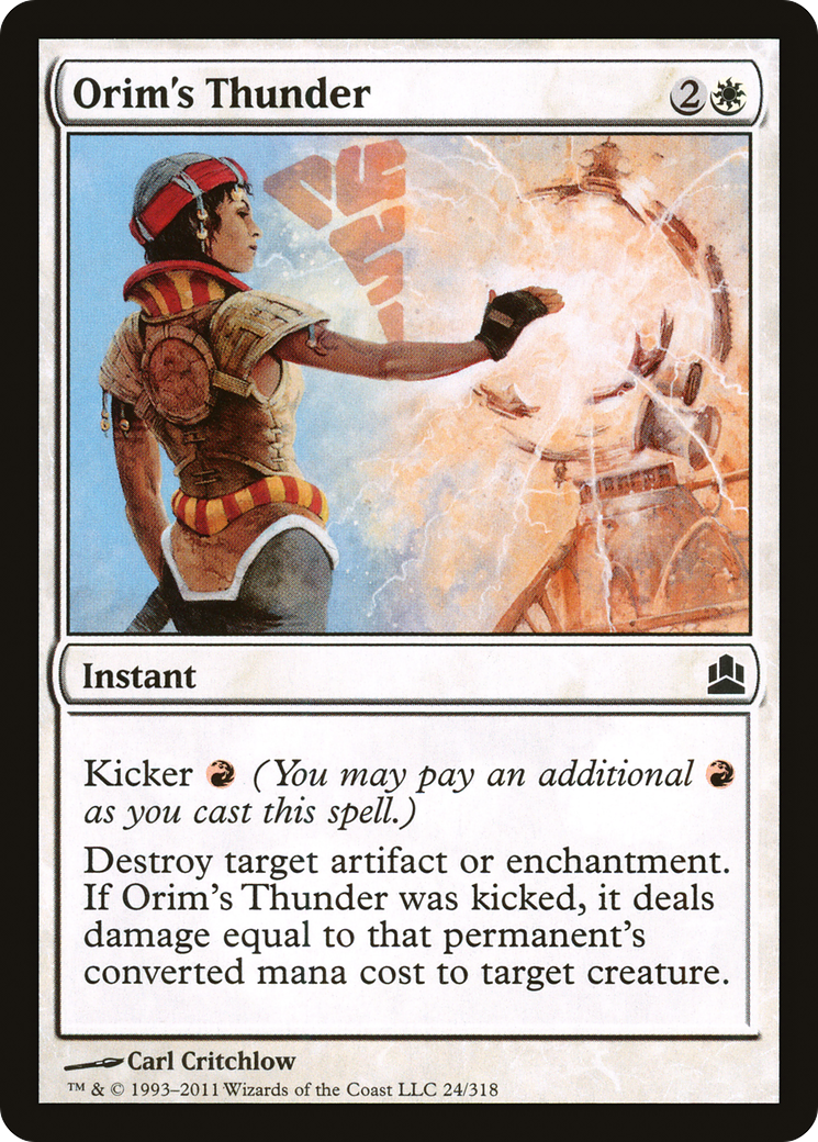 Image of Orim's Thunder [Commander 2011]