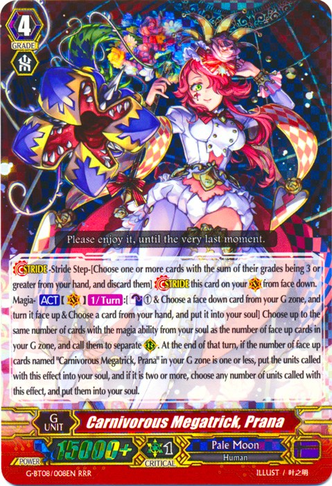 Image of Carnivorous Megatrick, Prana (G-BT08/008EN) [Absolute Judgment]