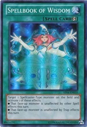 Image of Spellbook of Wisdom [AP04-EN010] Super Rare